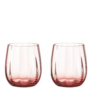 Aida Søholm Sonja Vattenglas 30 cl 2-pack Peach 