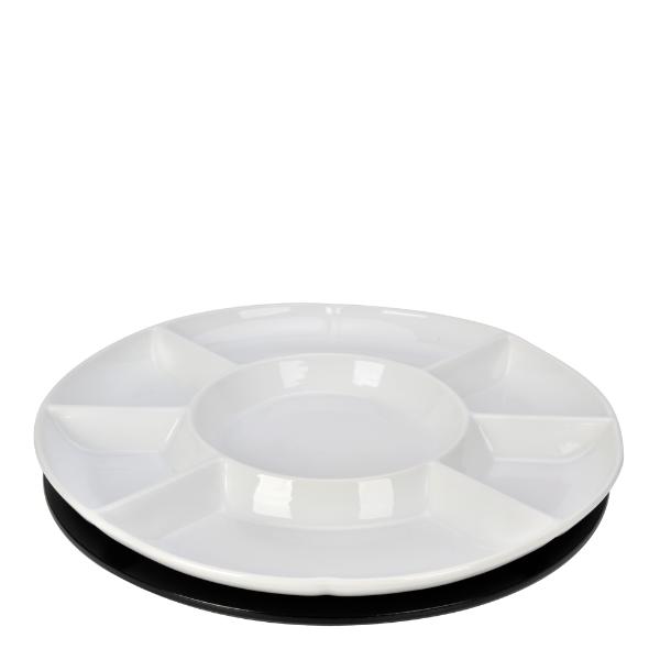 Daily Use Snack- och Tapasfat 37,5 cm Vit/Svart