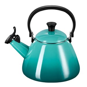 Le Creuset Kone vattenkittel med vissla 1,6 L Bleu Riviera