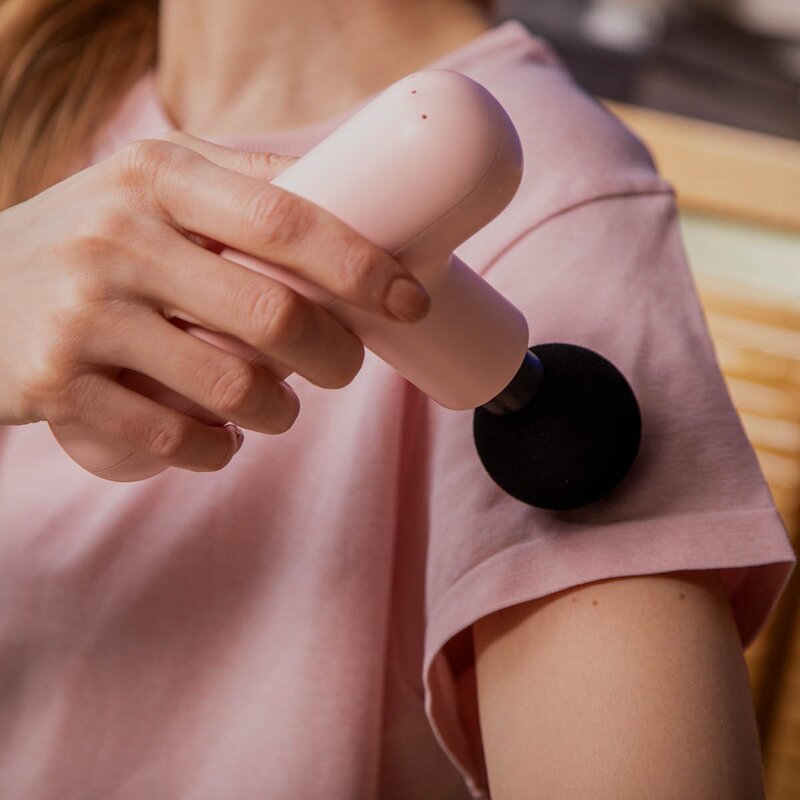 Lola Massagepistol 16x9 cm rosa