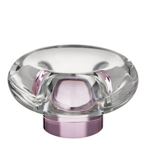 Kosta Boda Orion ljuslykta 6,3 cm rosa