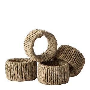 Tell Me More Nori servettring 4-pack natur