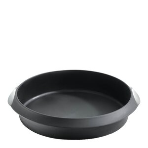 Lékué Bakform i silikon rund 26 cm svart