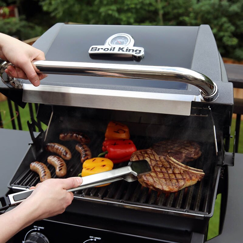 Broil King Royal 390 Shadow gasolgrill med rotisserie och sidobrännare