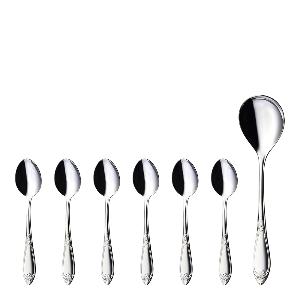 Hardanger bestikk Nina Dessertset 7 delar