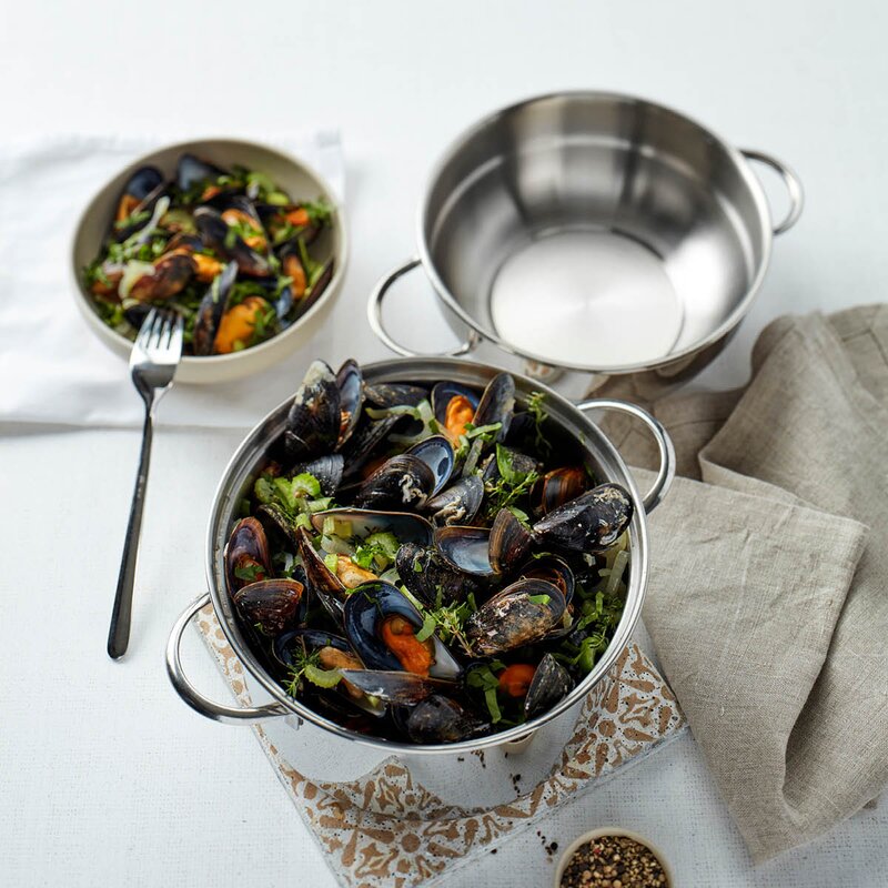 Demeyere Resto Musselpanna 3 L 20 cm