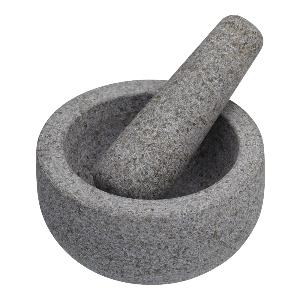 Kitchen Craft Masterclass Mortel och mortelstöt granit Grå