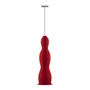 Alessi Pulcina mjölkskummare 27,5 cm röd
