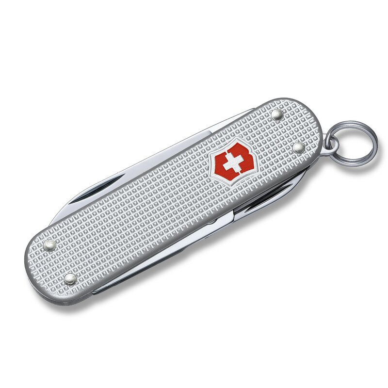 Victorinox Classic SD fickkniv 5 funktioner silver barleycorn