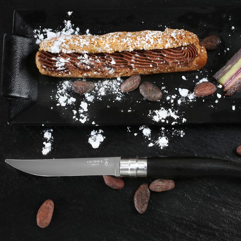 Opinel Table Bois Table Chic knivar 4-pack ebenholts