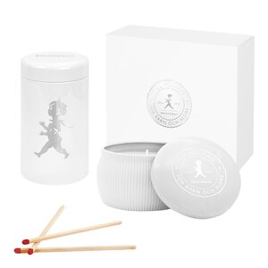 SOLSTICKAN Presentförpackning Doftljus+Tändsticksrör Eukalyptus