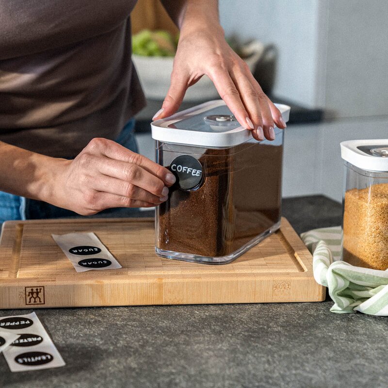 Zwilling Fresh & Save Cube rektangulär vakuumburk med lock 1,8?L plast