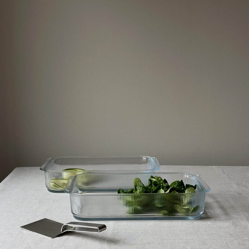 Stelton Pilastro ugnsform 33,1x20,7 cm 2-pack klar