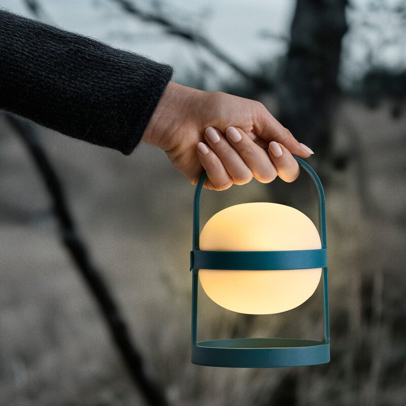 Rosendahl Soft Spot Solar Circular lampa 18,5 cm forest green