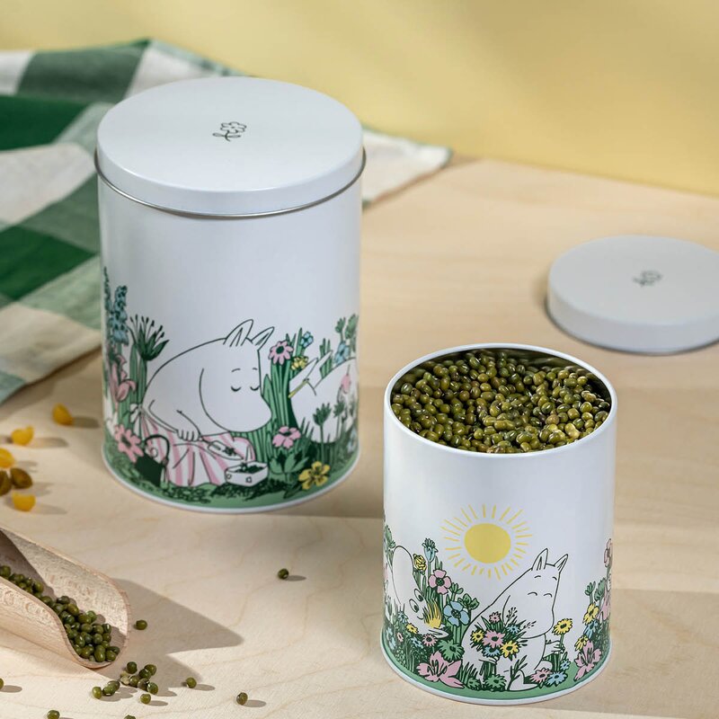Muurla I Hagen förvaringsbox 2-pack vit/grön
