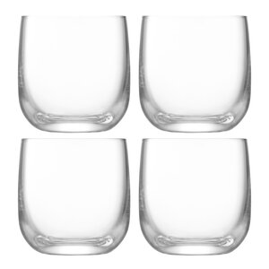 LSA International Borough shotglas 7,5 cl 4-pack klar