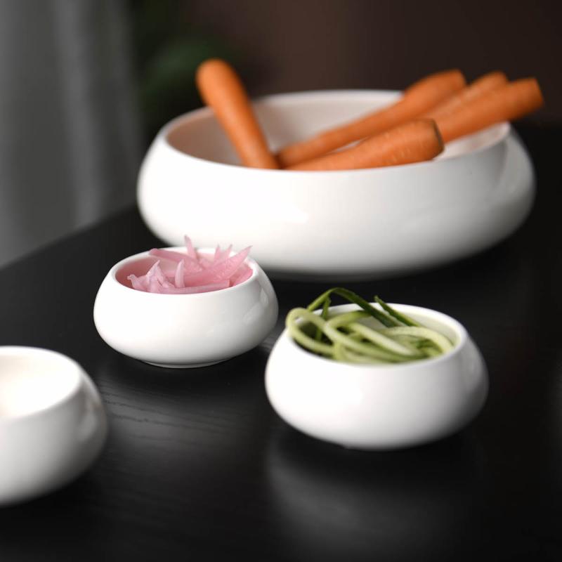 Modern House Nor Skål 0,14 L 3-pack Vit