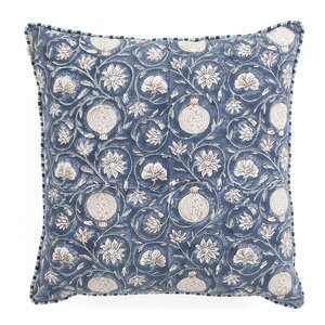Chamois Tangier Pomegranate kuddfodral 50x50 cm blå