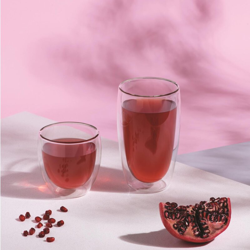 Bodum Pavina Glas dubbelväggad 25 cl + 35 cl 8-pack