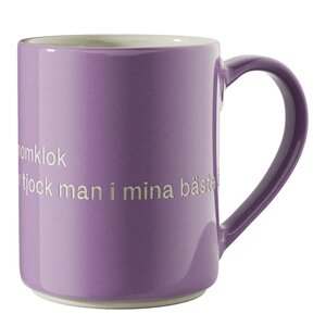 Design House Stockholm Astrid Lindgren Mugg Lila Jag är en vacker
