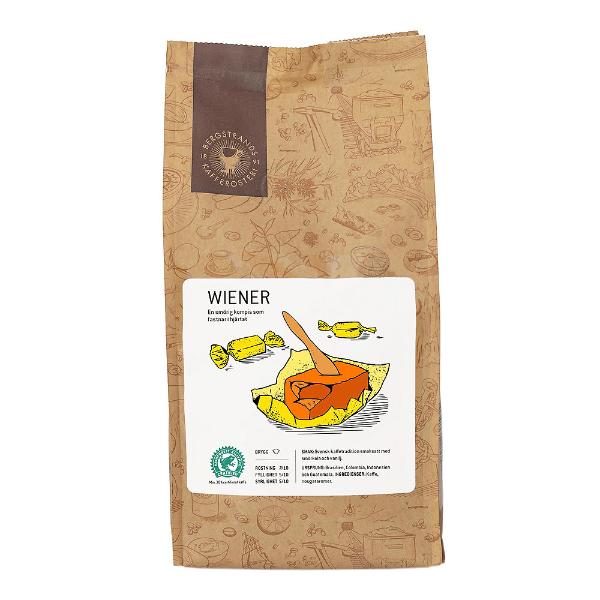 Bergstrands Kafferosteri Bryggkaffe Malet Wiener 250 g