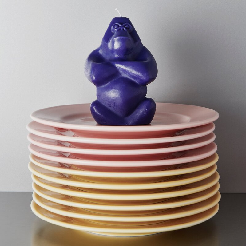 Kosta Boda Gabba Gabba ljus 11,5 cm blå