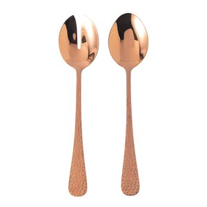 Vargen & Thor Fenix salladsbestick 2 delar koppar