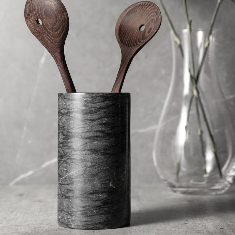 Stiernholm Marmor redskapshållare 17 cm svart