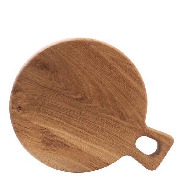 Sögne Home Otto rund skärbräda 38x29 cm ek