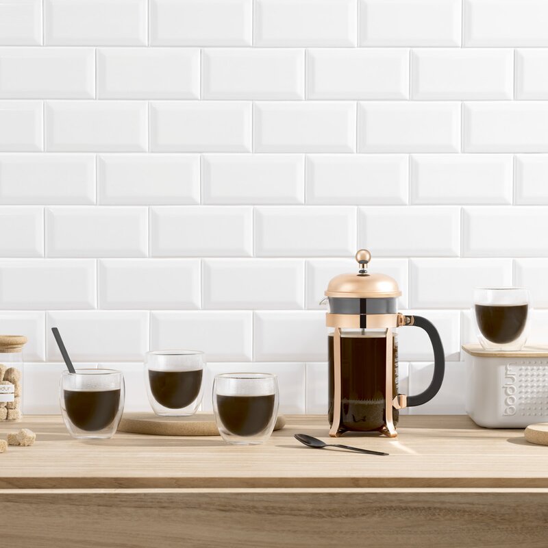 Bodum Pavina Glas dubbelväggad 25 cl + 35 cl 8-pack