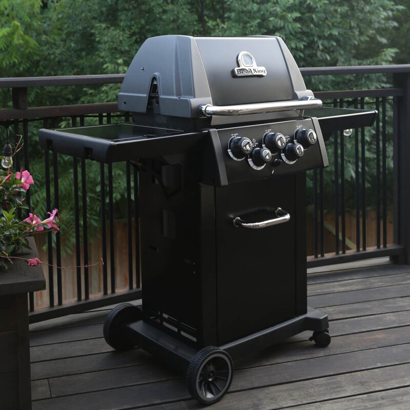 Broil King Royal 390 Shadow gasolgrill med rotisserie och sidobrännare