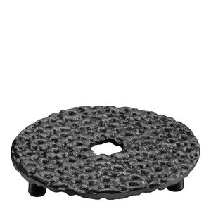 Skeppshult Knäcke grytunderlägg gjutjärn 17 cm svart