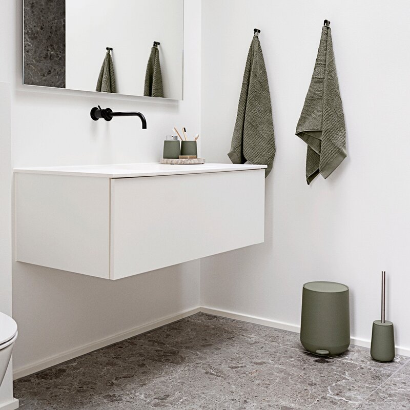 Zone Nova toalettborste olive green