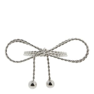 Lene Bjerre Sigrid servettring 8x5 cm silver