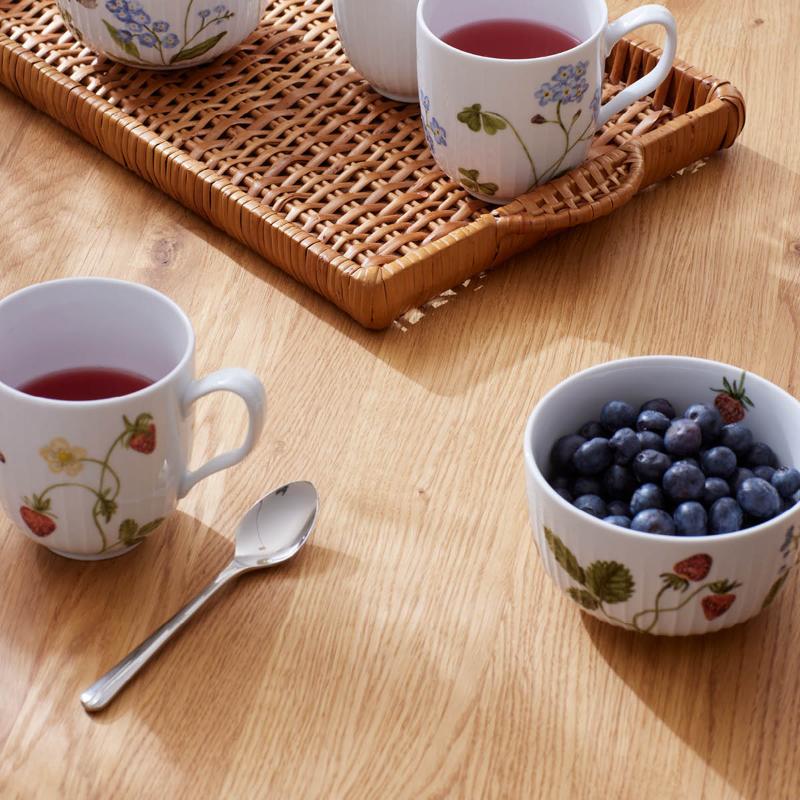 Kähler Hammershøi Summer Skål 12 cm Förgätmigej