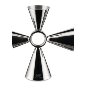 Alessi Tending Box cocktail mätglas med 4 mått rostfritt stål