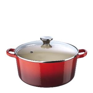 Le Creuset Classic Gjutjärnsgryta Rund Glaslock 4,2 L Cerise