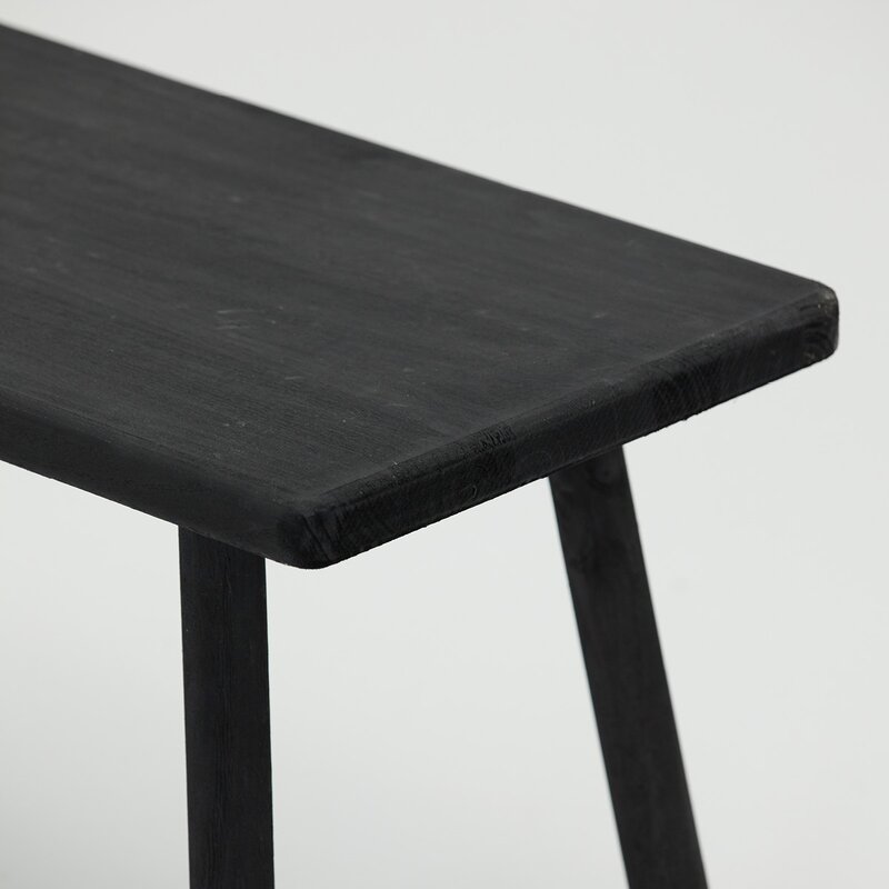 House Doctor Nadi bänk 120x38x43 cm svart