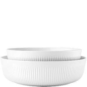 Eva Trio Legio Nova Salladskålar 2 L + 3,3 L 2 delar Vit