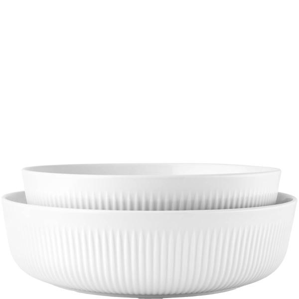 Eva Trio Legio Nova Salladskålar 2 L + 3,3 L 2 delar Vit