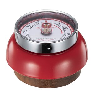 Modern House Dulton timer Ø7 cm mörkröd