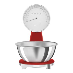 SMEG köksvåg KSF01 röd