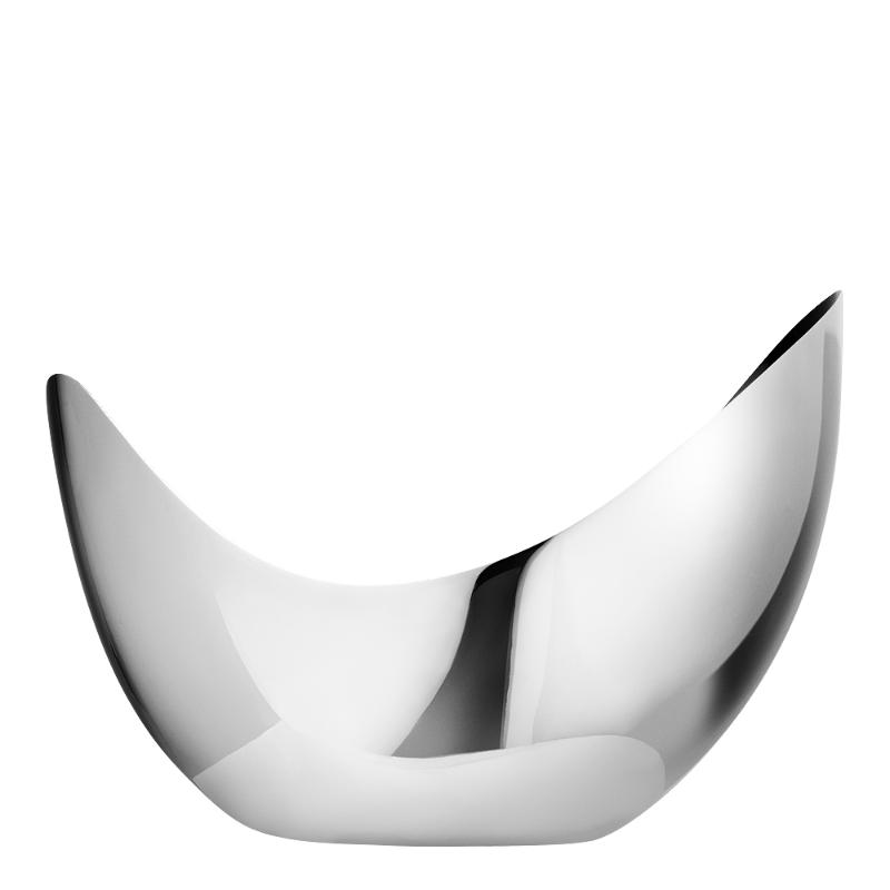 Georg Jensen Bloom Skål Rostfritt stål Hög Large