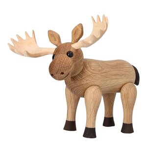 Spring Copenhagen Harald Moose träfigur 15,5 cm ek