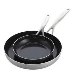 GreenPan Geneva Stekpannor Set 20+28 cm Rostfri