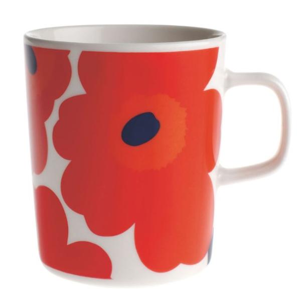 Unikko Mugg 25 cl Röd