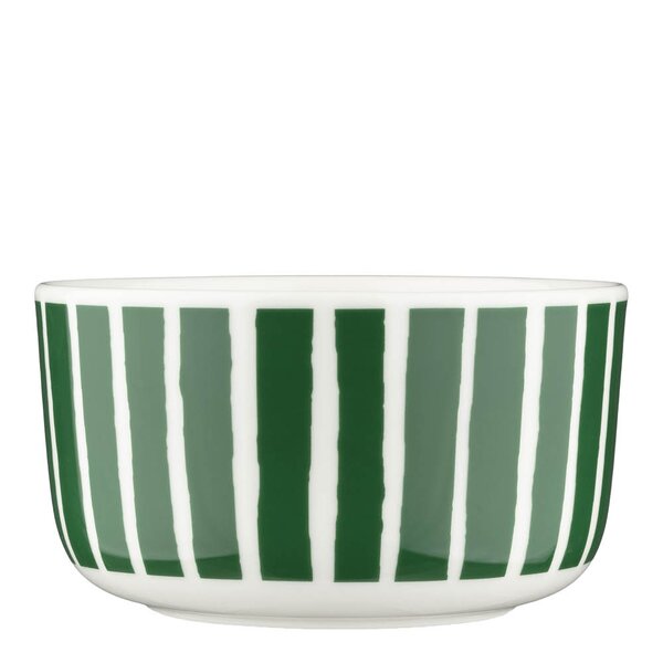 Marimekko Piccolo skål 50 cl vit/grön
