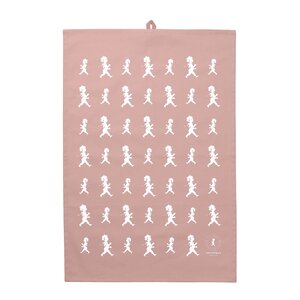 SOLSTICKAN Handduk Halvlinne 50x70 cm Rosa