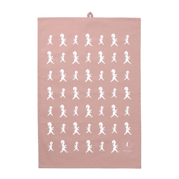SOLSTICKAN Handduk Halvlinne 50x70 cm Rosa