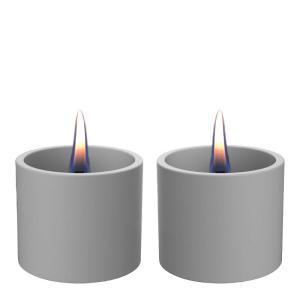 Tenderflame Breeze Bordslykta 2-Pack Grå
